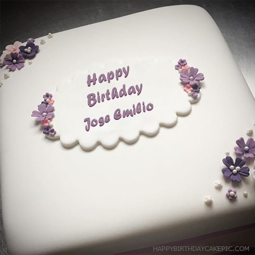 write name on Butter Birthday Cake
